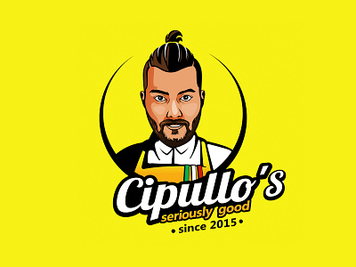 Cipullo's Logo adobe illustrator branding design graphic design illustrator logo logo design mascot logo vector