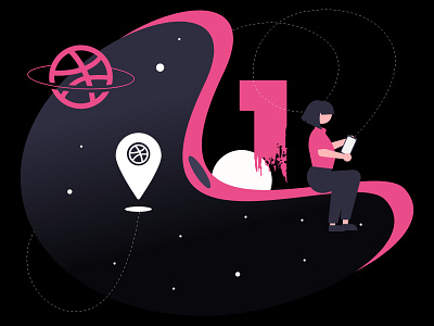 1 Dribbble Invite dribbble dribbble best shot dribbble invitation dribbble invite invite invite design invite giveaway