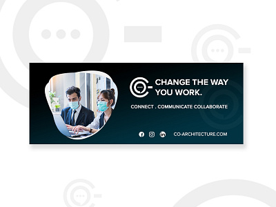 Change The Way You Work Banner Design architecture banner banner bazaar banner design creative banner google ad banner social media banner