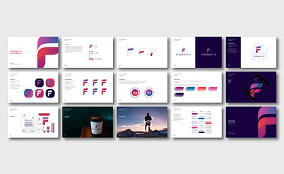 FIENDRICH brand identity business logo business logo design company logo design landing page logo