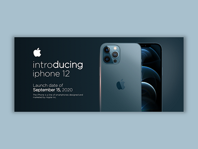 iPhone 12 Facebook Cover Photo branding design facebook facebook ad facebook ads facebook banner facebook cover facebook post iphone social media social media design socialmedia