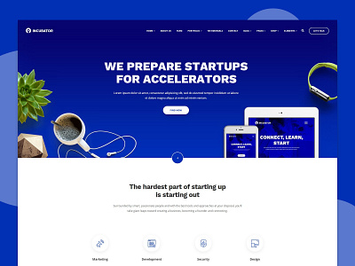 Incubator - WordPress Startup Business Theme agency website corporate incubator keydesign landing page startup startup landing page startup website webdesign website website design website design company wordpress wordpress theme