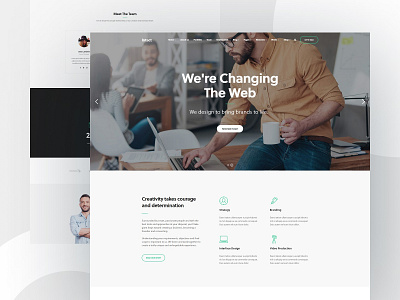 Intact - Multi-Purpose WordPress Theme advertising agency branding agency business website company website creative agency intact landing page marketing agecy software company startup website design wordpress wordpress design wordpress theme