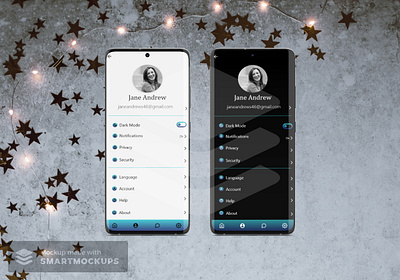 Settings Panel Day 007 100dayuichallenge dailyui day007 settings page settings ui