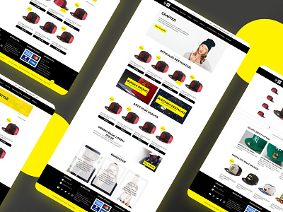 New Era Mexico eCommerce design ecommerce new era ui user interface ux web design wordpress wordpress theme