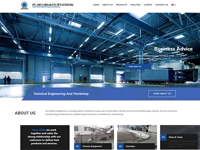 Arya Bhakti Cipta Tehnik aryabhakti manufacture providesmachine spareparts webdesig webdevelopment website wordpress