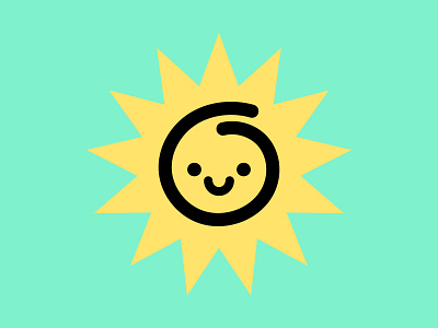 :) + O - Icon exploration brand brand design branding cartoon colorful design flat icon iconography illustration logo logo design mark minimal popart simple smile smiley smiling visual identity