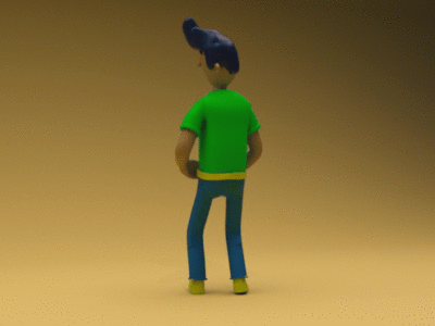 Rumberto 3d animation 3d character 3d modeling 3d motion 3dcharacter animation art direction character cinema4d dance illustrator mixamo rigging rythm salsa