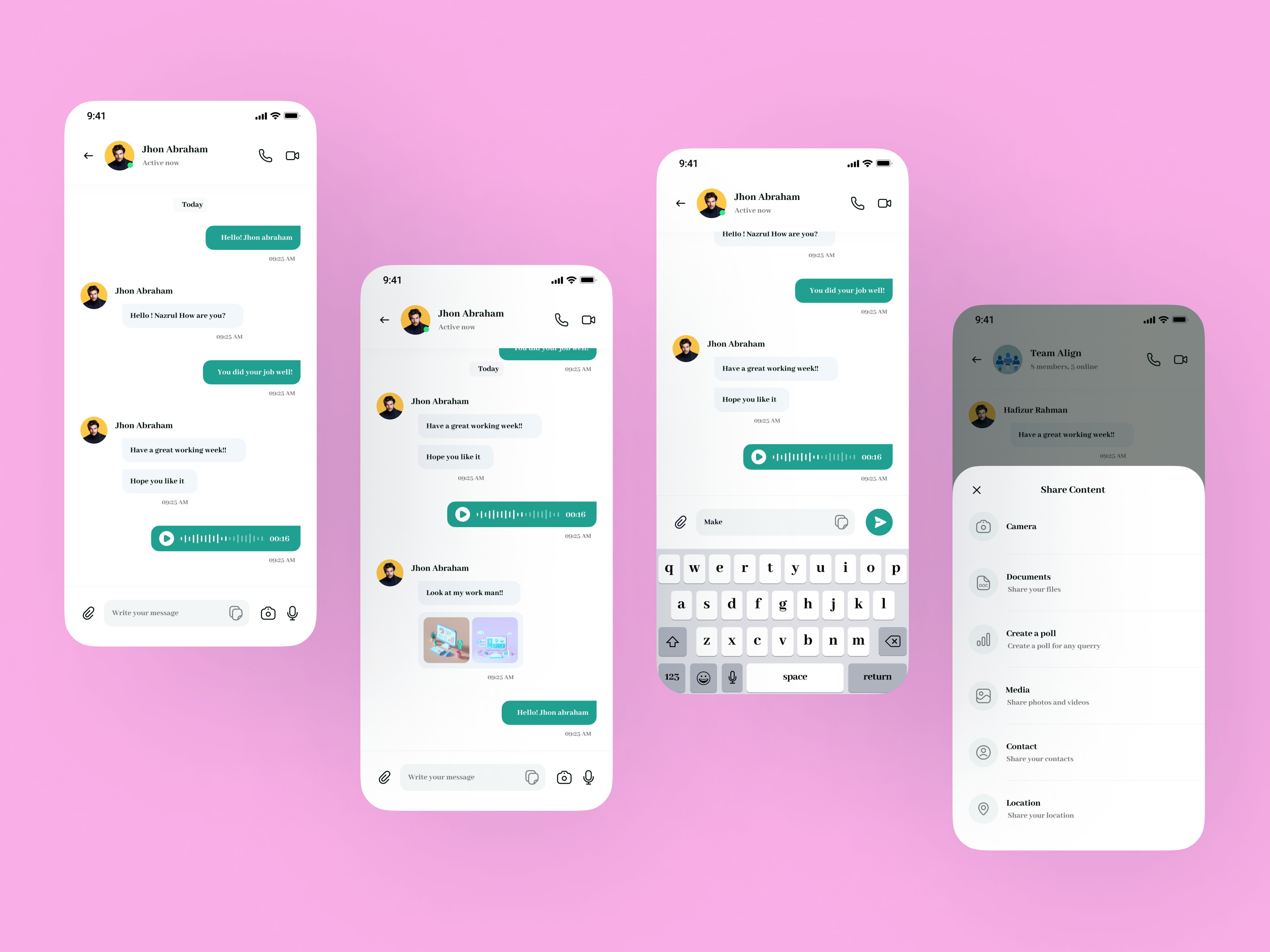Example of Mobile App UI/UX Design