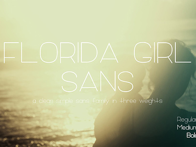 Florida Girl Sans