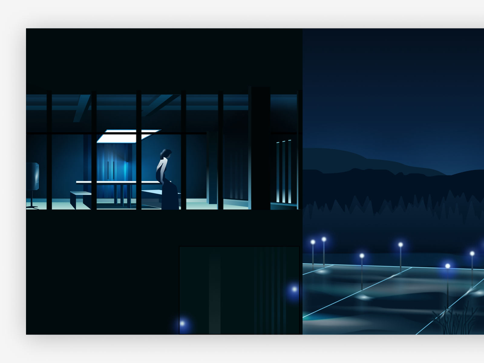 Severance - A Study figma helena helly illustration lumon severance vector