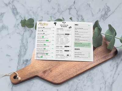 Restaurant Menu Card Design design food illustration menu card restaurant typography vector