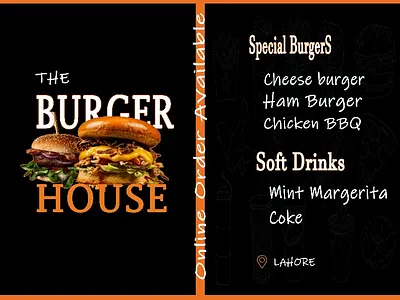 FINAL FOOD BROCHURE burger brochure double brochure food food flyer food flyer design