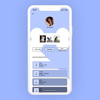 Profile Page app app design app designer design designs developer illustrator minimal mobile app mobile design mobile ui profile design ui ui design ux web design