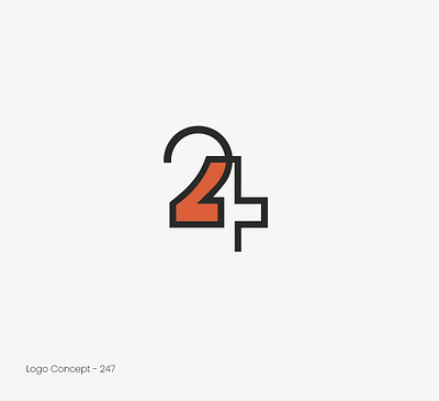 247 - Concept Logo concept design flat logo logodesign logotype minimal vector