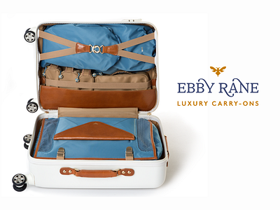 Ebby Rane Luxury Carry-ons blog design blog post luggage luxury brand luxury design travel web design website website design