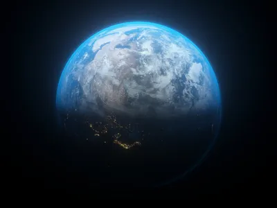 earth_4 3d c4d cinema4d earth octane planet space