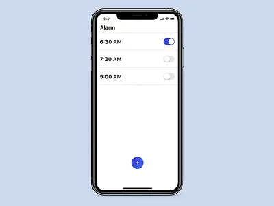 Alarm App alarm alarm app alarmclock animated clock microinteraction set alarm ui