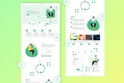 Designer Portfolio android design ios app design ui ui design uidesign uiux ux ux design web design