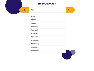 Day22 Search design typography ui