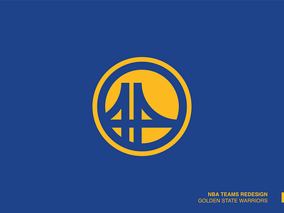 Golden State Warriors brand branding design golden golden gate golden gate bridge golden state golden state warriors icon logo minimal nba vector warriors