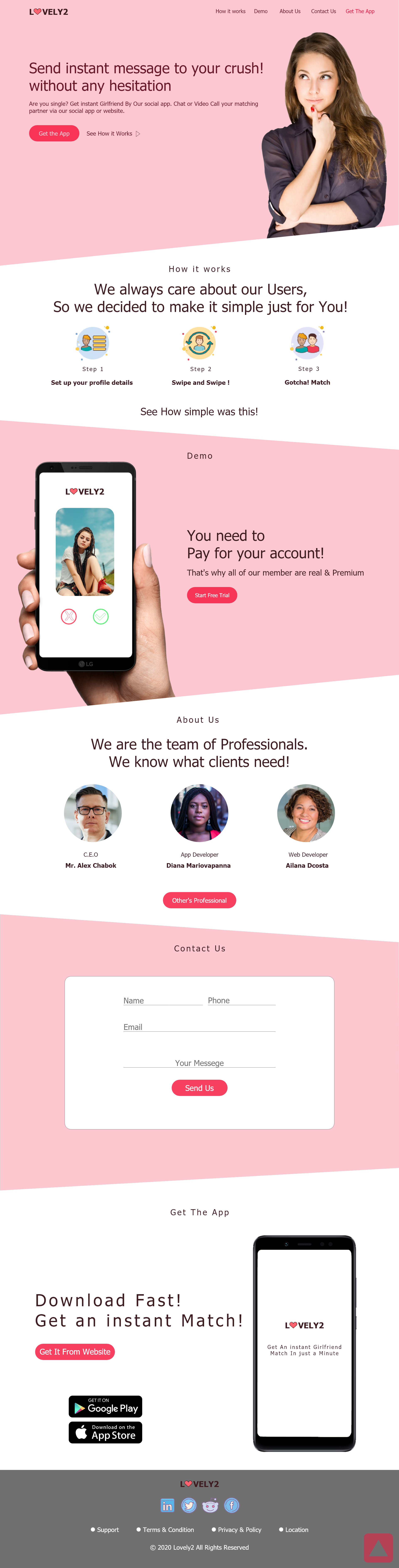 Dating website UI/UX Design by Shaiful Islam Shawon on Dribbble