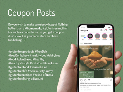 FreeDoh Social Media 3 #epicbrandingchallenge – loreatus branding company branding coupon discount epicbrandingchallenge food market freedoh bakery gluten free gluten free graphic design healthy instagram post instagram post design organic food social media social media design user engagement