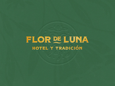WIP / Hotel Boutique brand branding color design folklore gold gold foil golden logo logo design mark mexico tradition travel typography