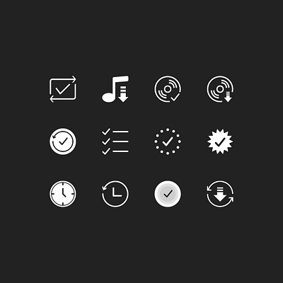 Icon Exploration app design flat icon minimal ui ui design ux vector web