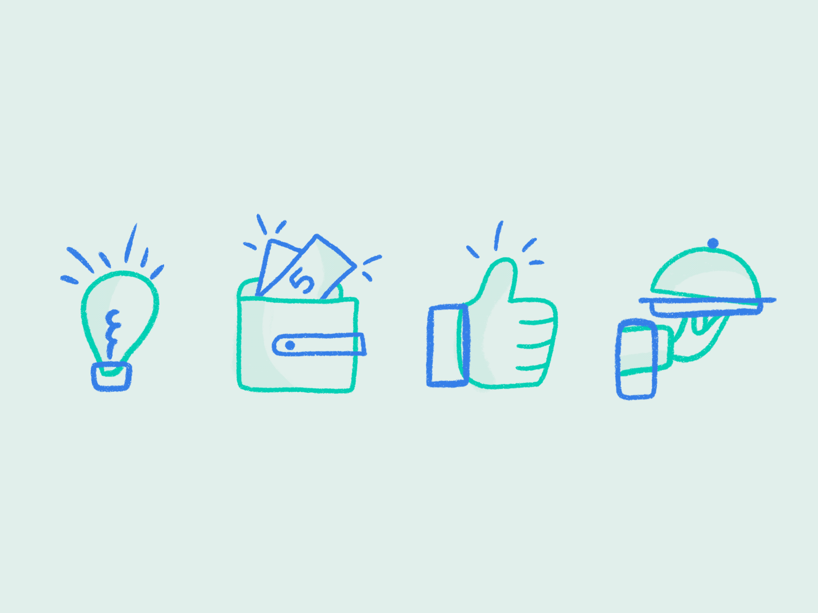 Brand Values animated animated gif art branding color design dribbble gif hand drawn icon illustration ui vector