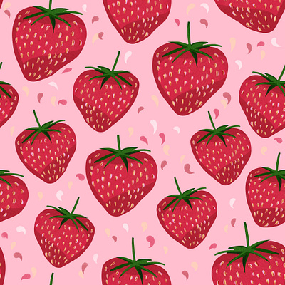 IMG 20210129 045503 148 pattern strawberries strawberry summer