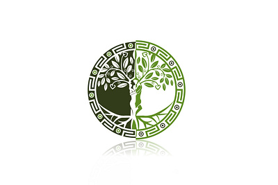 Heaven's Doors logo logo design tree
