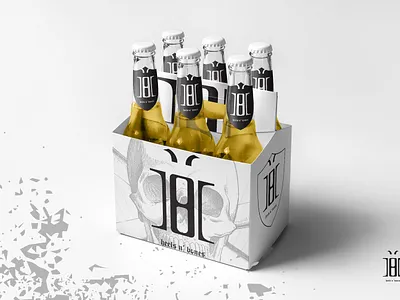 Heels n' Bones branding graphic design illustrator logo mikeadv typography vector