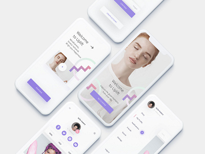 uplift app branding concept dailyui ui userinterface