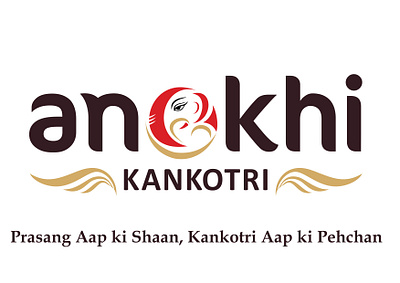 ANOKHI KANKOTRI brand design branding color creative design designer logo photography photoshop typography website wordpress wordpress design