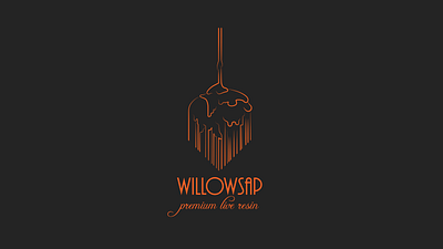 Willowsap | Case Study abstract brand brand identity branding branding design cannabis concentrates iconic illustrator live resin logo logo design logodesign minimal sap vector willow
