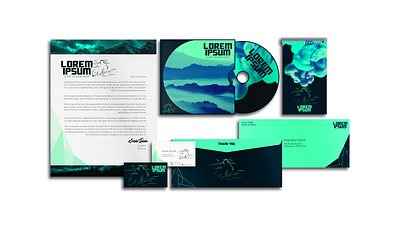 Polar Mist | Case Study blue brand branding case study design graphics green icon illustration illustrator logo mountain polar polar bear stationery turquoise vector