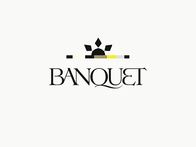 Banquet beautiful typography branding design font kenneth vanoverbeke lettering logo logo designer logotype minimalist typography type typedesign typeface typography wordmark