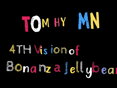 TOM HYMN — 4TH VISION OF BONANZA JELLYBEAN — STILLS FROM MUSIC after effects album artwork grand rapids major murphy motion design music video poster songs from the annex stop motion tom hymn winspear records
