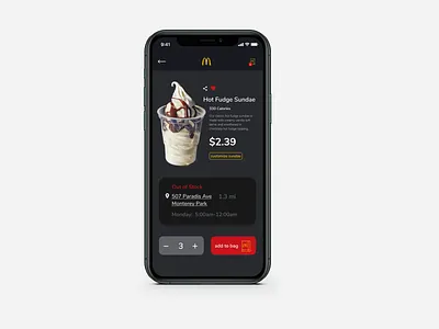 McDonald's Redesign app ui ux
