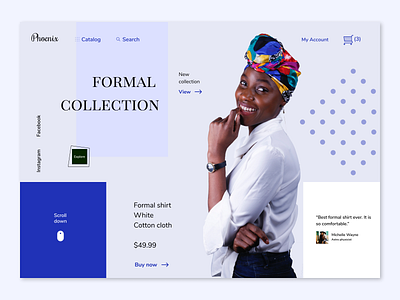 Phoenix design figmadesign photoshop retail design retail store simple design ui uidesign webdesign website