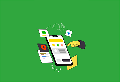 FEISHU training branding illustration