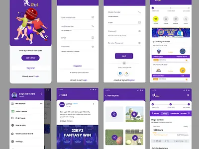 online playing App font awesome google fonts illustration logo materialdesign typography unsplash