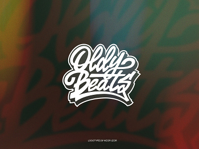 Oldy Beats logotype lettering beatmaker branding design graffiti lettering logo logo design logodesign logotype vector логотип