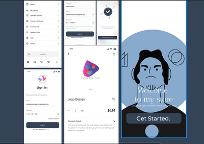 UI design For My app branding design ui ux