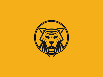 sabertooth logo awesome logo bank clean logo fangs finance flat logo forsale ideas illustration inspiration jurassic lion logo logo inspiration logos modern sabertooth strong logo tiger wild