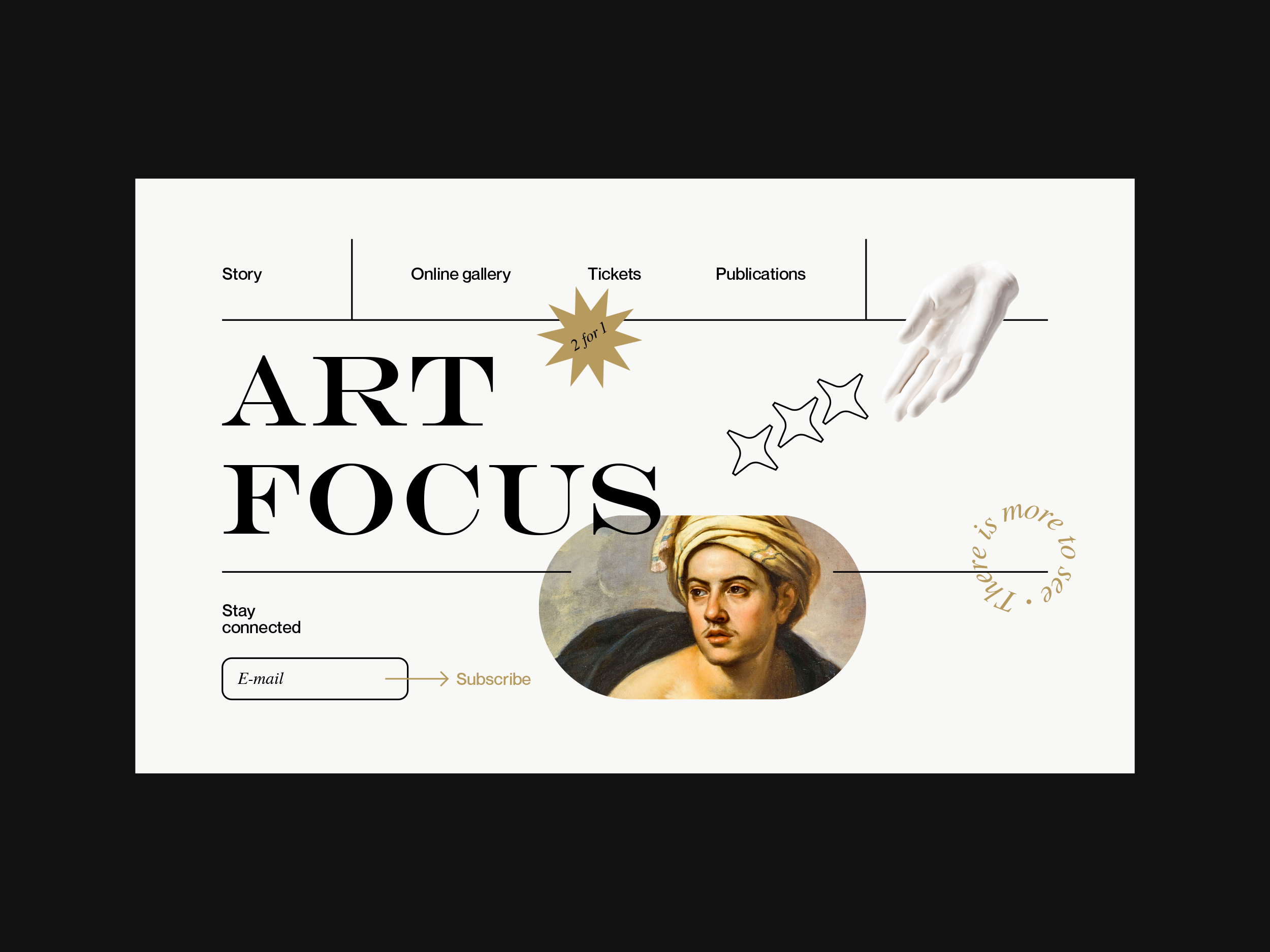 Example of Online art gallery