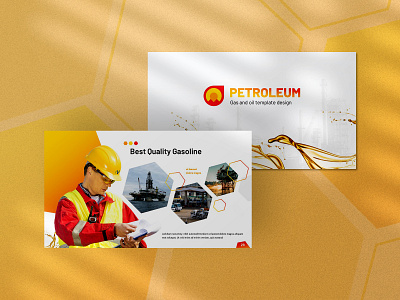 Petroleum Gas and Oil Presentation Template branding business presentation creatve industry presentation powerpoint powerpoint design presentation presentation design presentation designs presentation template