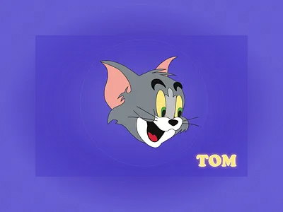 Tom cat disney illustration tom