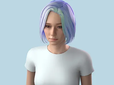 Replika.ai avatars 3d 3d art avatar product design